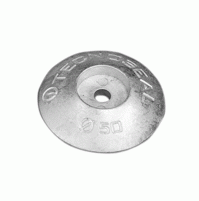 Flange Anode Zinc - 50mm - 1.97" Dia - 800100 - Rakicevic